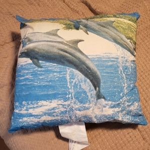 Dolphin Square Pillow